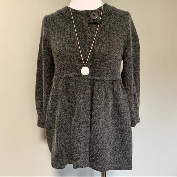 Bcbg Angorawool Blend Empire Waist 